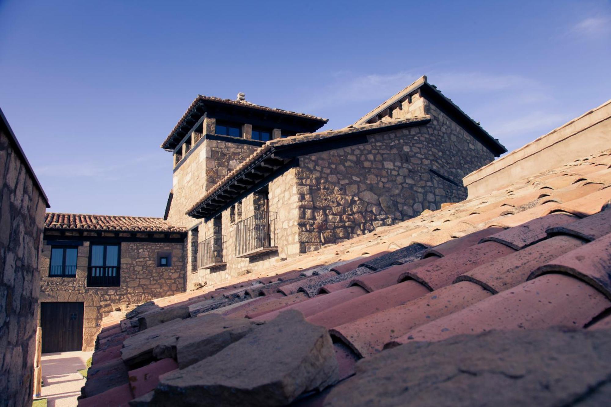 Hotel Restaurante Masia La Torre Mora de Rubielos Exterior photo